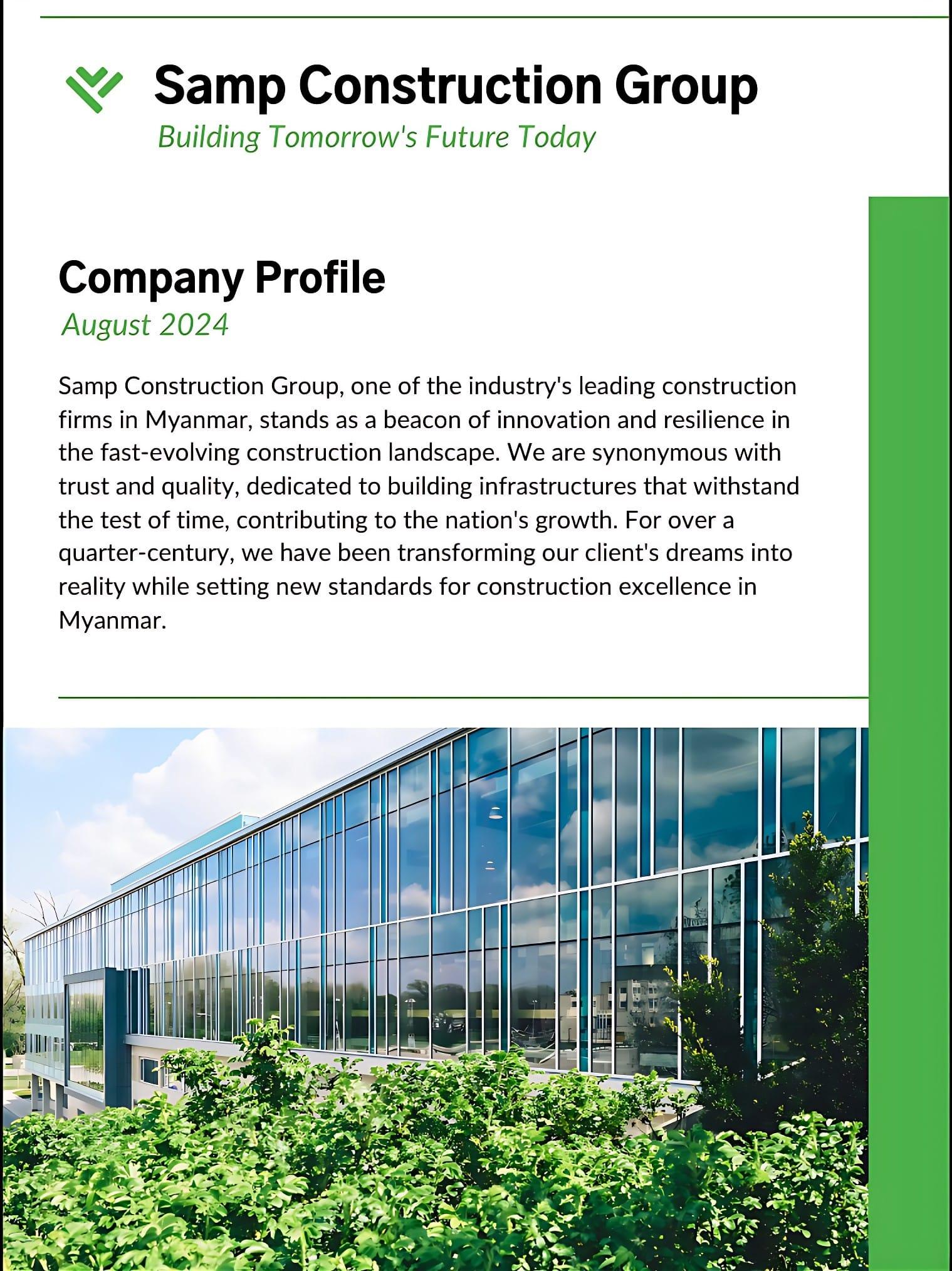 Company profile sample 1