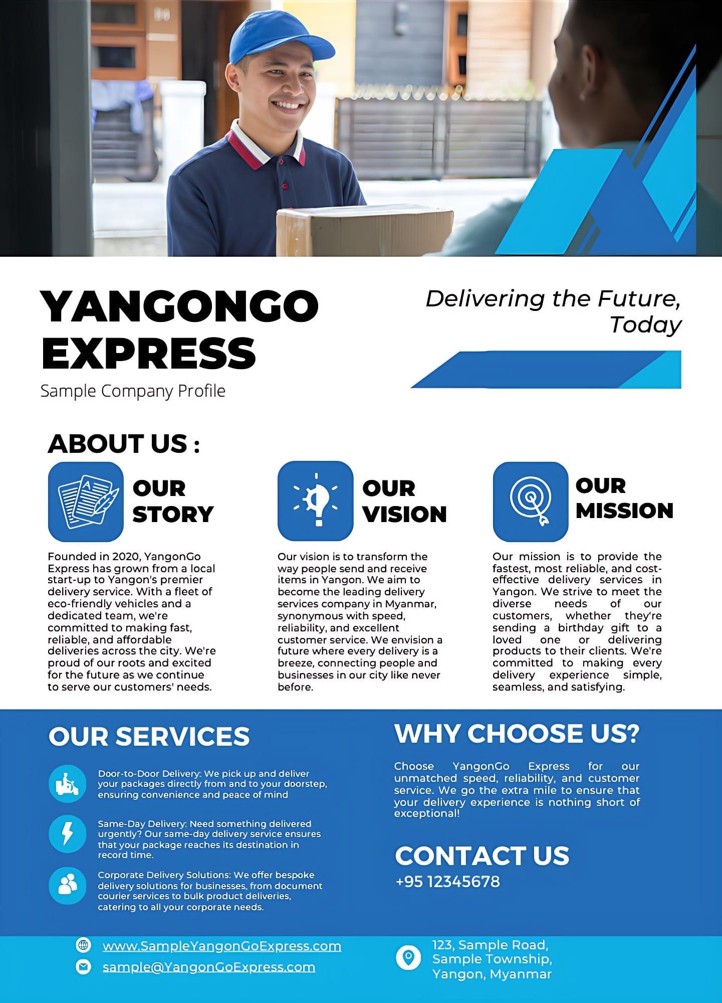 Company profile sample 3